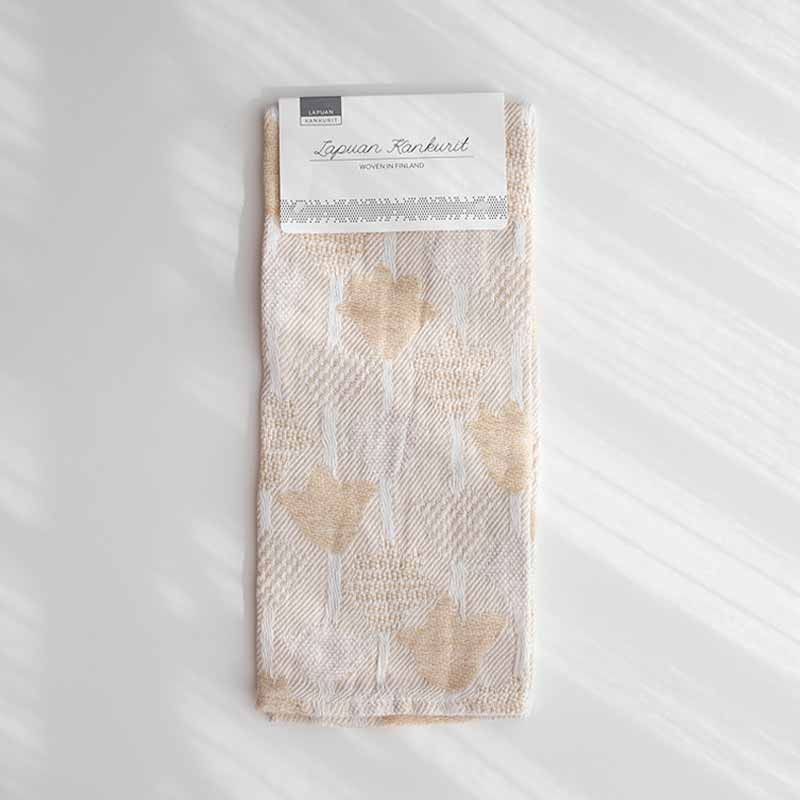 TULPPAANI Towel - White Gold