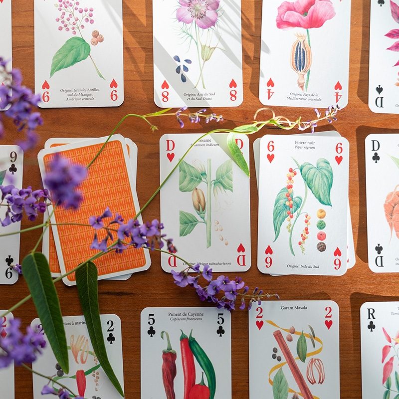 Spices Playing Card