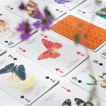 Butterflies Playing Card