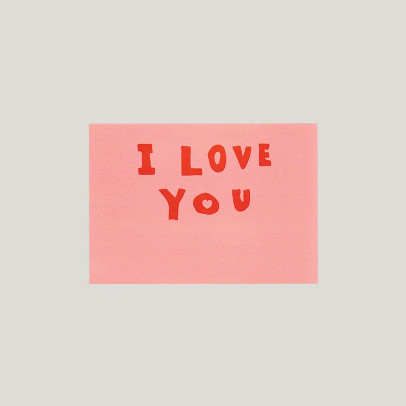 Postcard - I Love You