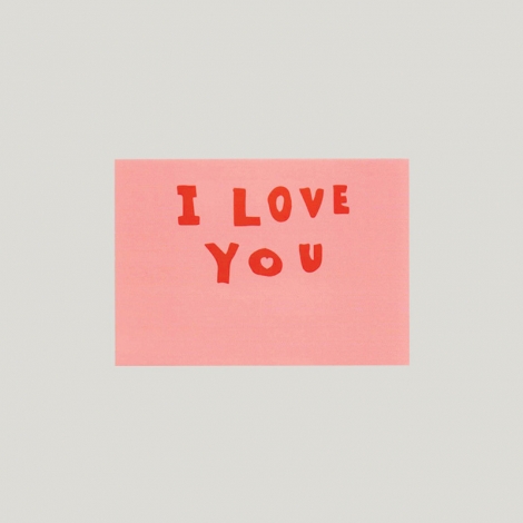 Postcard - I Love You