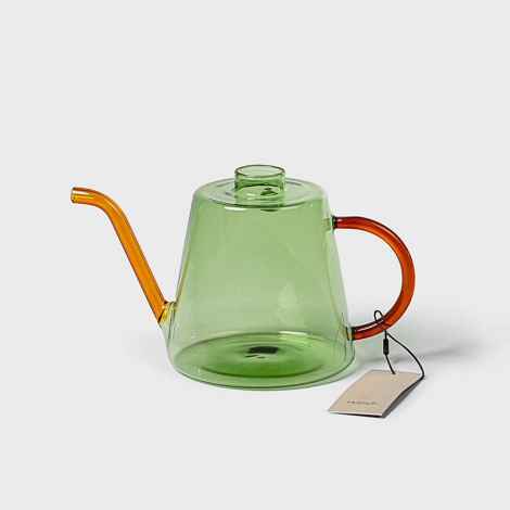 Flora Watering Can - Green&Amber