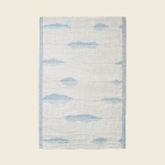 MERELLÄ Towel - Rainy Blue