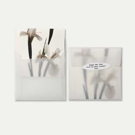 Flower Card - Iris