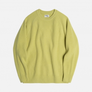 러프사이드 rough side 123. Meadow Sweater Lime