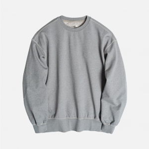 러프사이드 rough side Oversized Sweat Shirt M.Grey [3/16 예약발송]